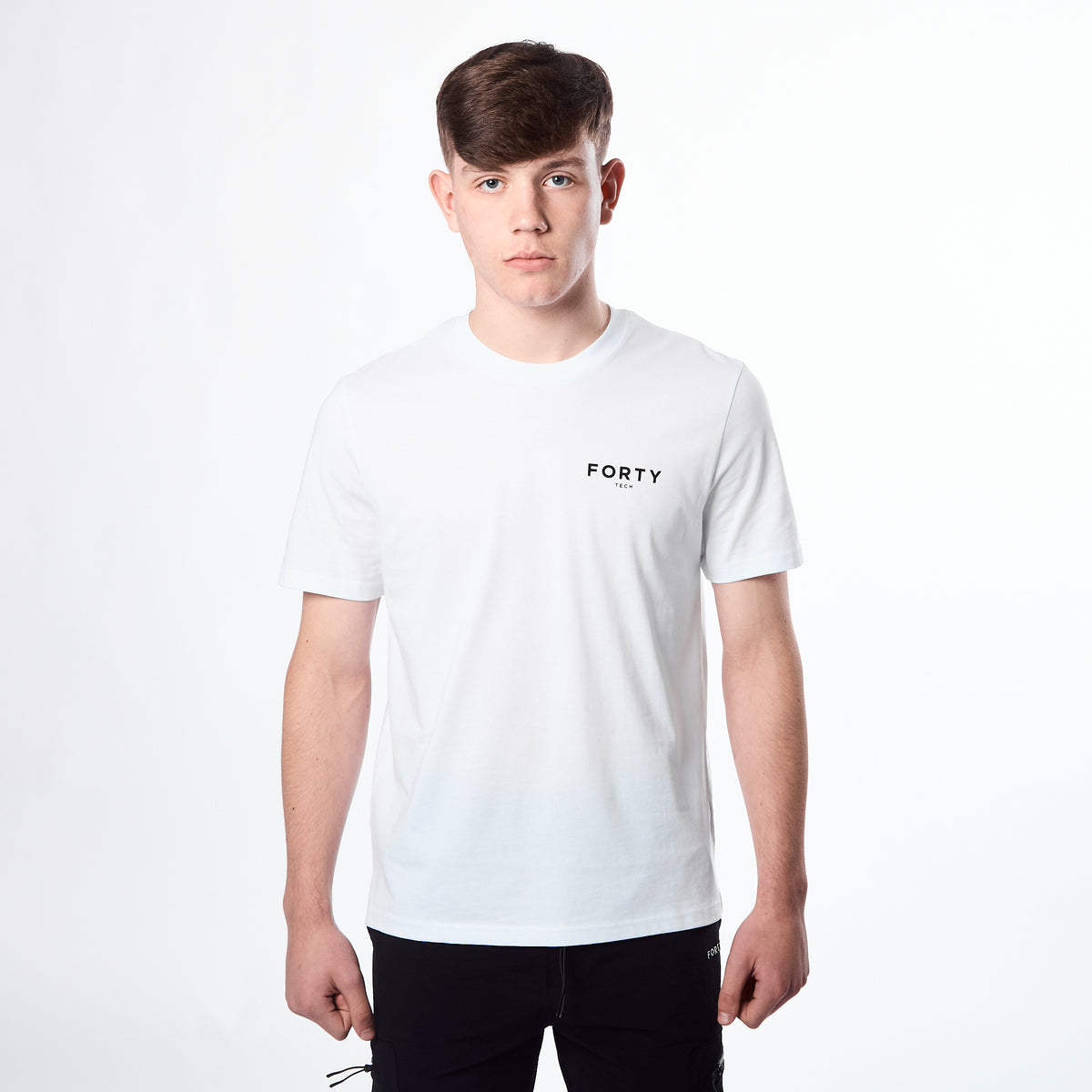 Essential Shadow Tech SS26 Tee (White)