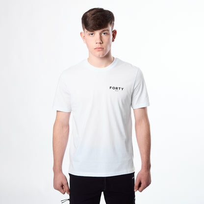 Essential Shadow Tech SS26 Tee (White)