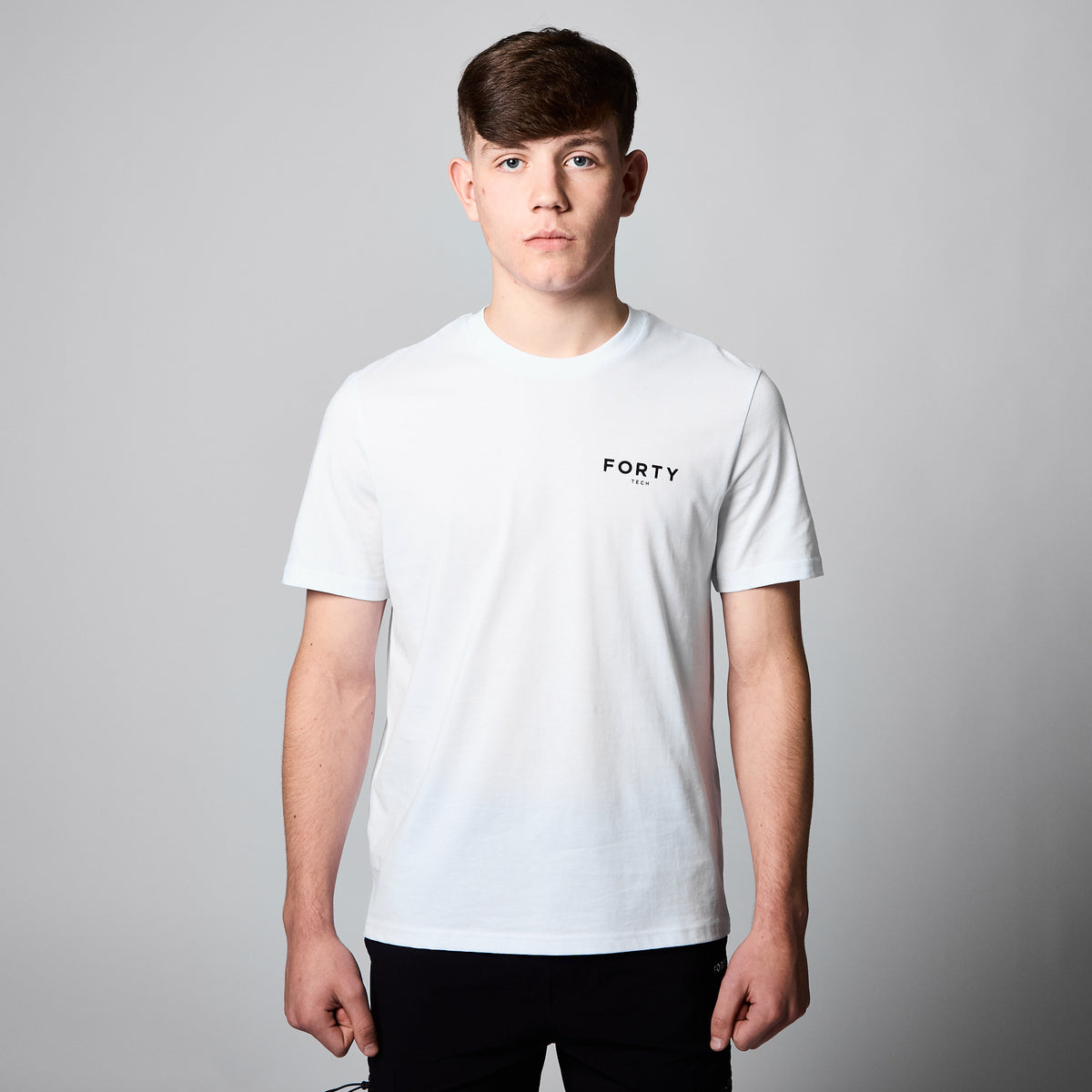Essential Shadow Tech SS26 Tee (White)