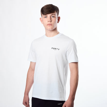 Essential Shadow Tech SS26 Tee (White)