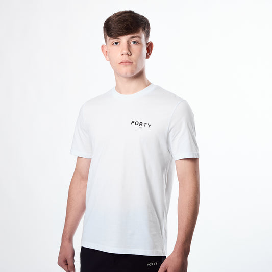 Essential Shadow Tech SS26 Tee (White)