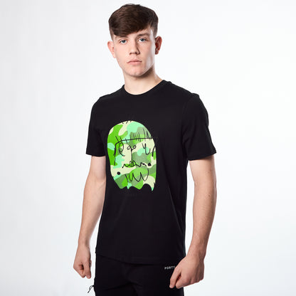 Essential Benjamin T-shirt (Black/Camo Kiwi)