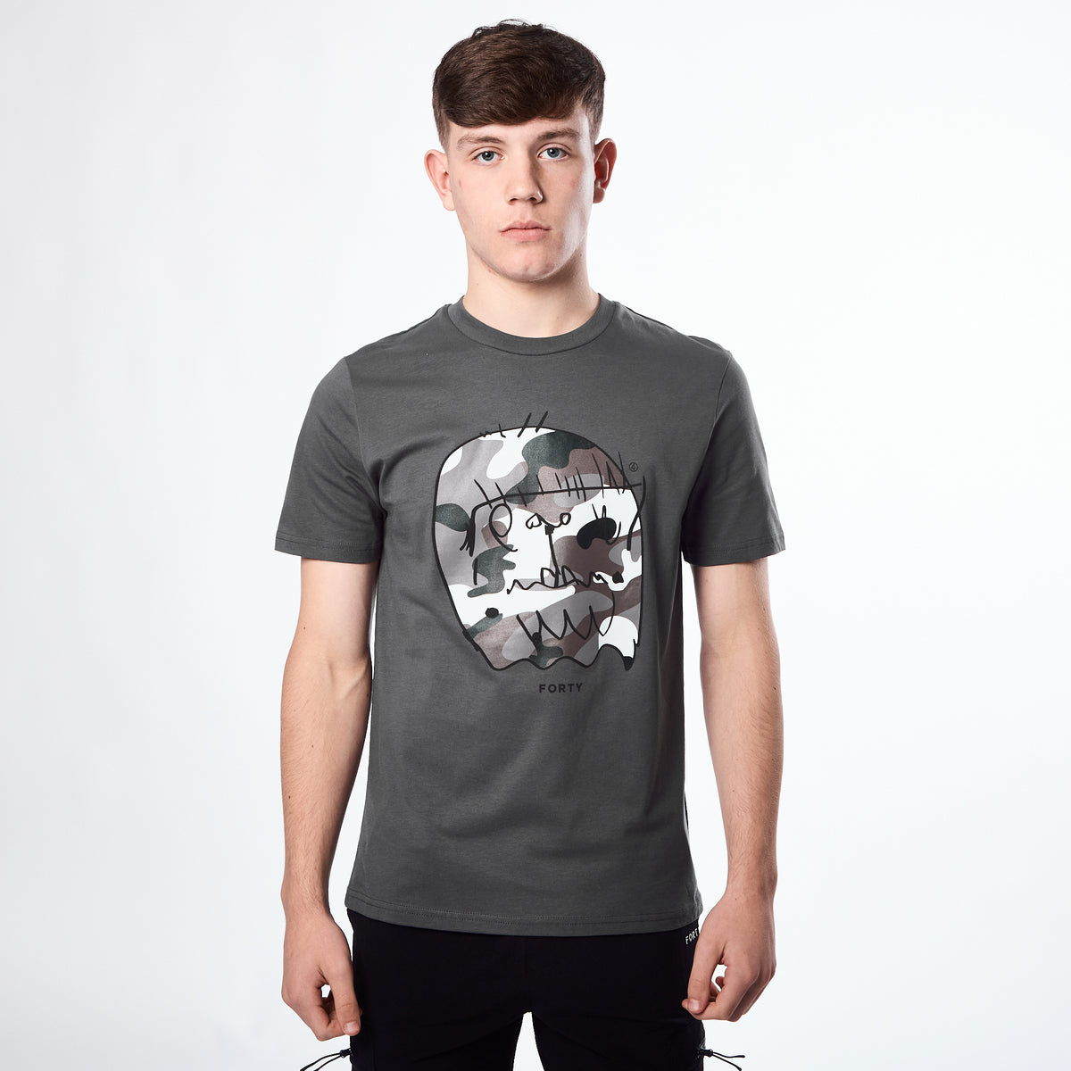 Essential Benjamin T-shirt (Anthracite Grey/Grey)