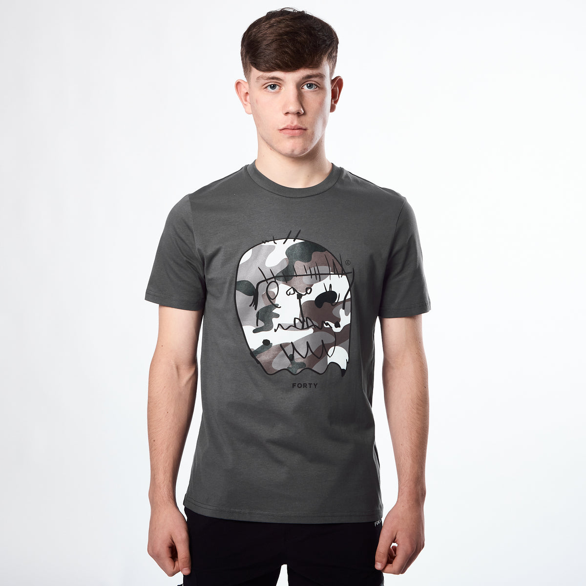Essential Benjamin T-shirt (Anthracite Grey/Grey)