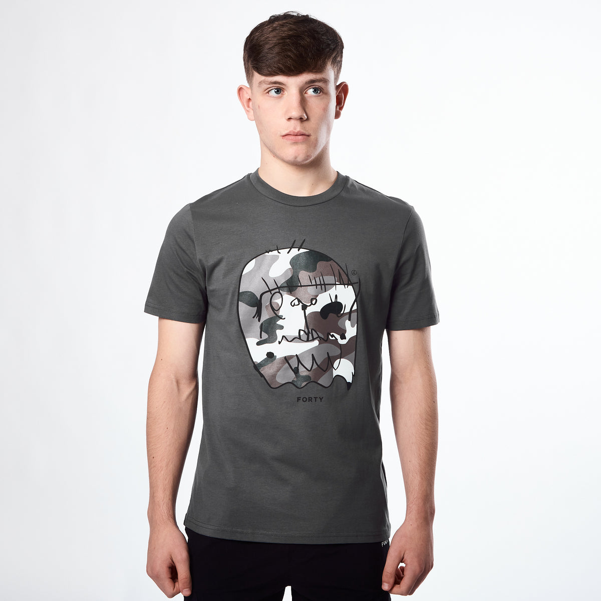 Essential Benjamin T-shirt (Anthracite Grey/Grey)