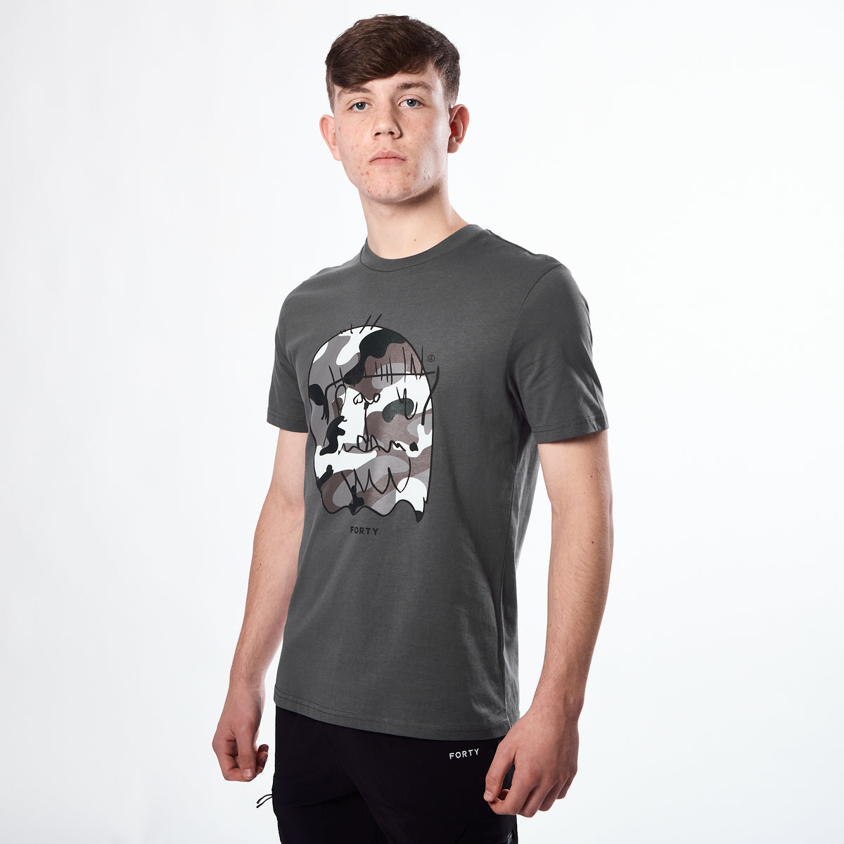 Essential Benjamin T-shirt (Anthracite Grey/Grey)