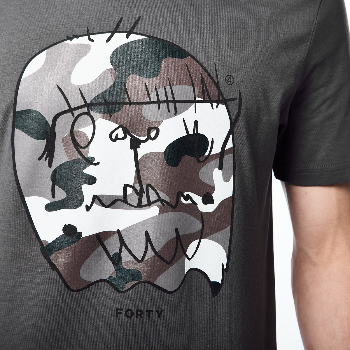 Essential Benjamin T-shirt (Anthracite Grey/Grey)
