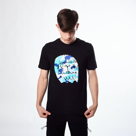 Essential Benjamin T-shirt (Black/Bright Blue/Blue)