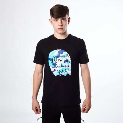Essential Benjamin T-shirt (Black/Bright Blue/Blue)