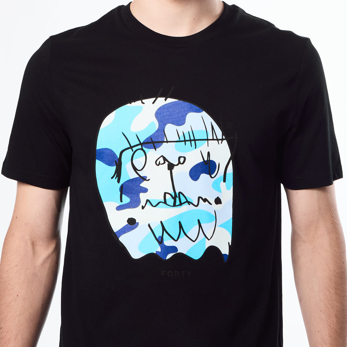 Essential Benjamin T-shirt (Black/Bright Blue/Blue)