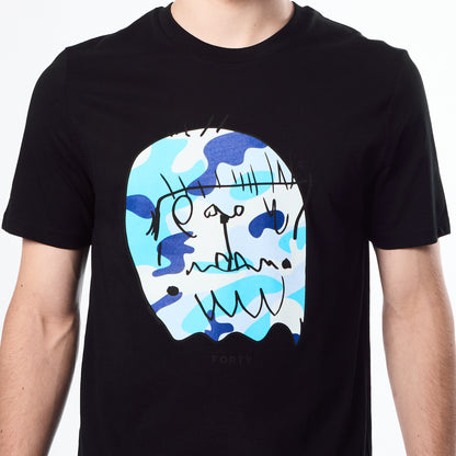 Essential Benjamin T-shirt (Black/Bright Blue/Blue)