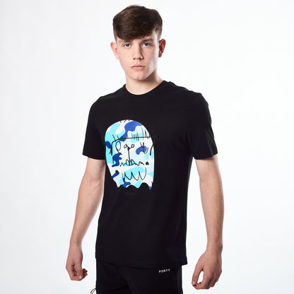 Essential Benjamin T-shirt (Black/Bright Blue/Blue)