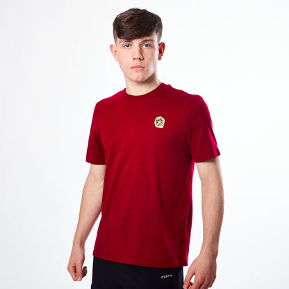 Essential Ben Camo T-Shirt (Burgundy)