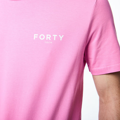 Essential Shadow Tech T-Shirt (Bubble Pink)