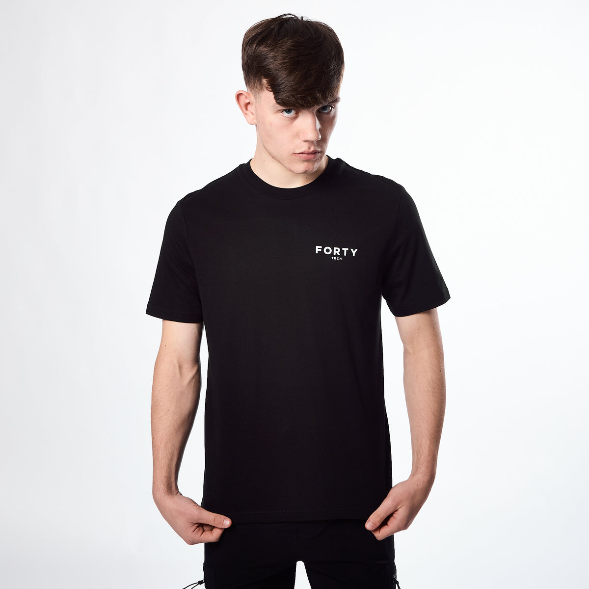 Essential Shadow Tech SS26 Tee (Black)