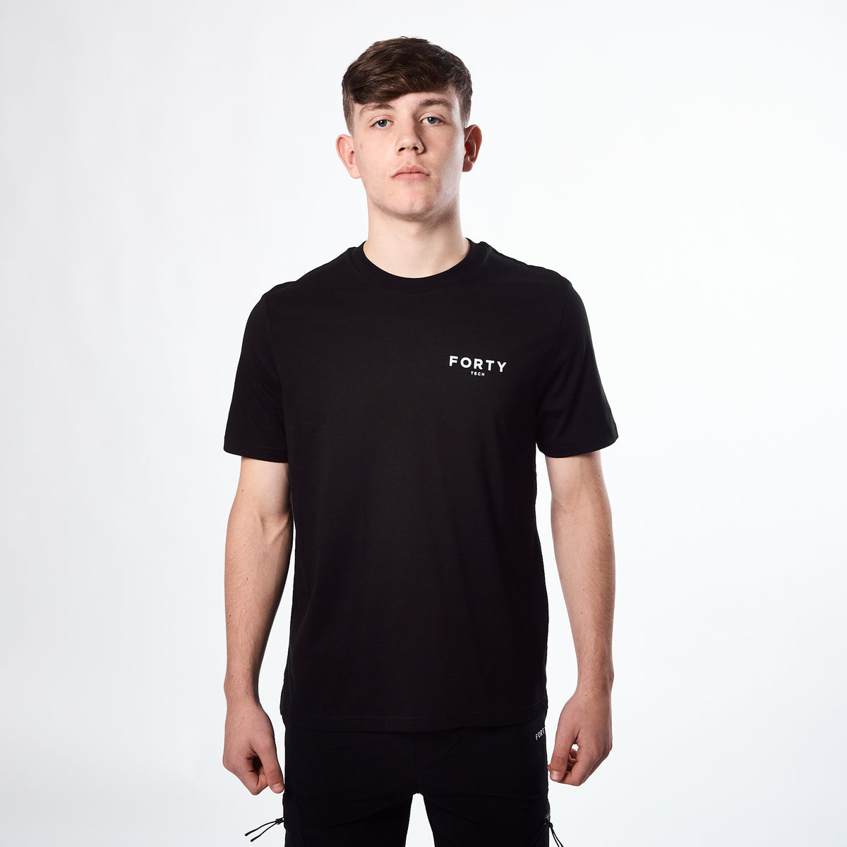 Essential Shadow Tech SS26 Tee (Black)