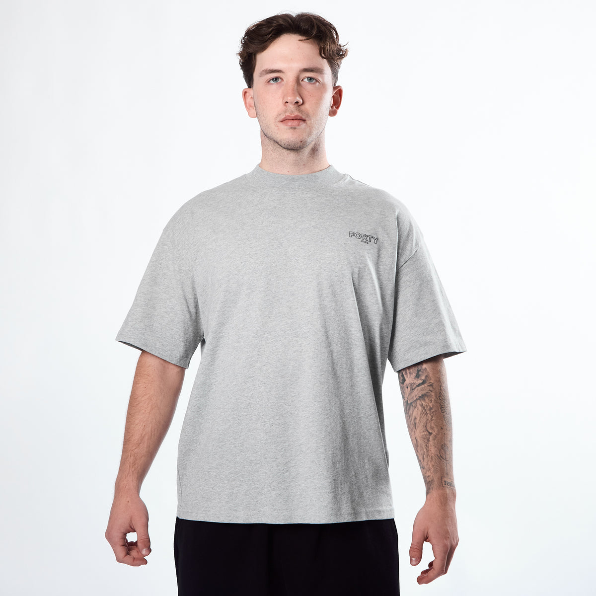 Lifestyle Keyline T-Shirt (Heather Grey)