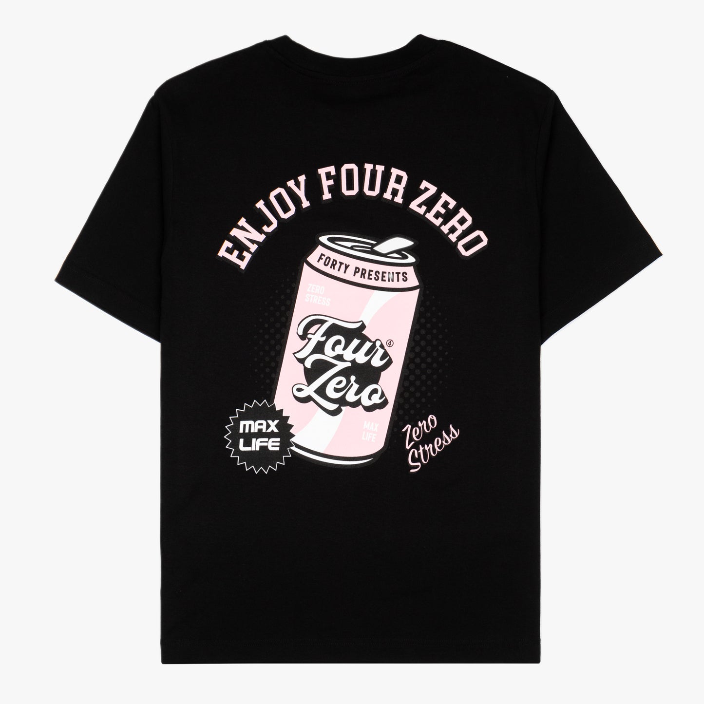 Four Zero Soda Tee (Black)