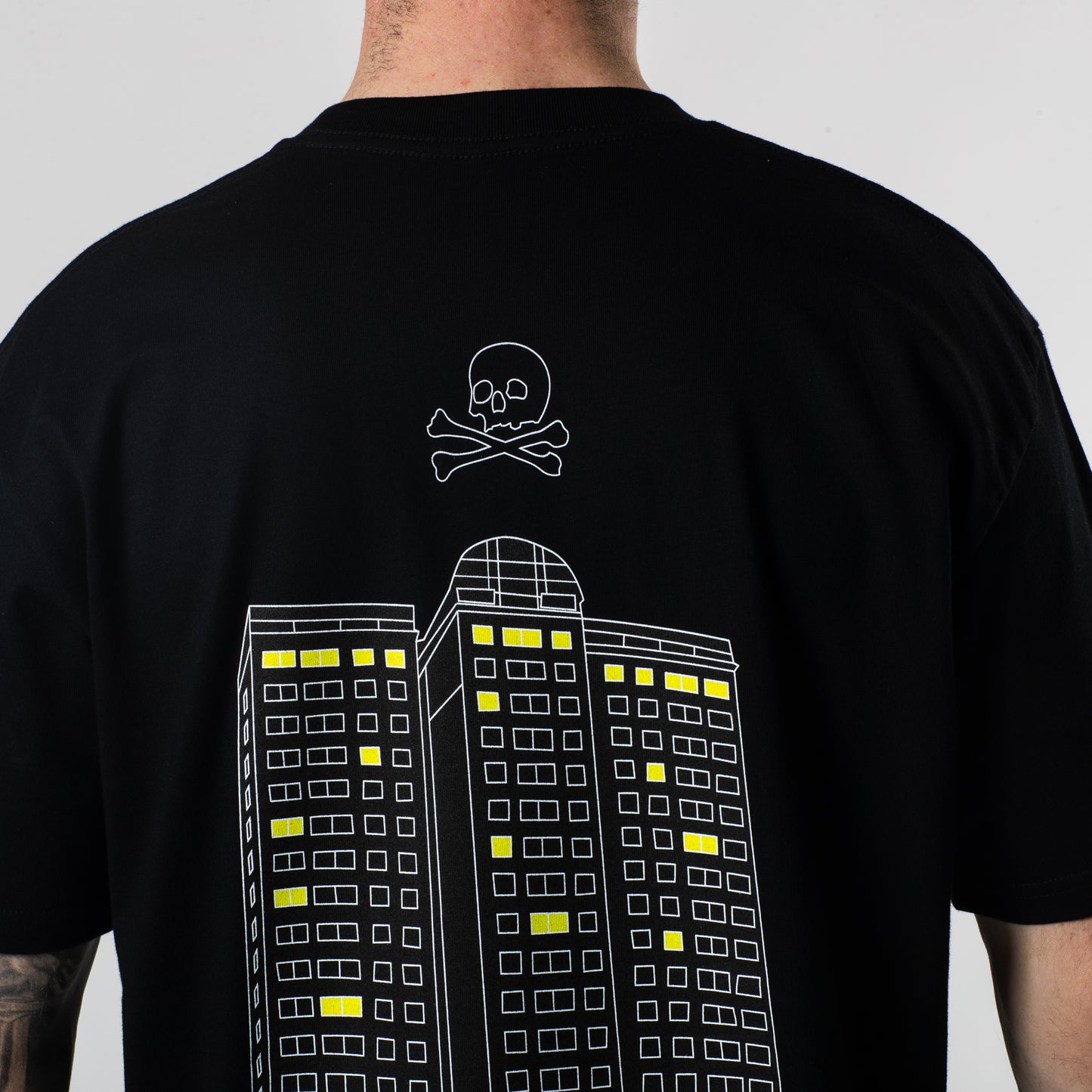 Deface FM Rise High Tee (Black)