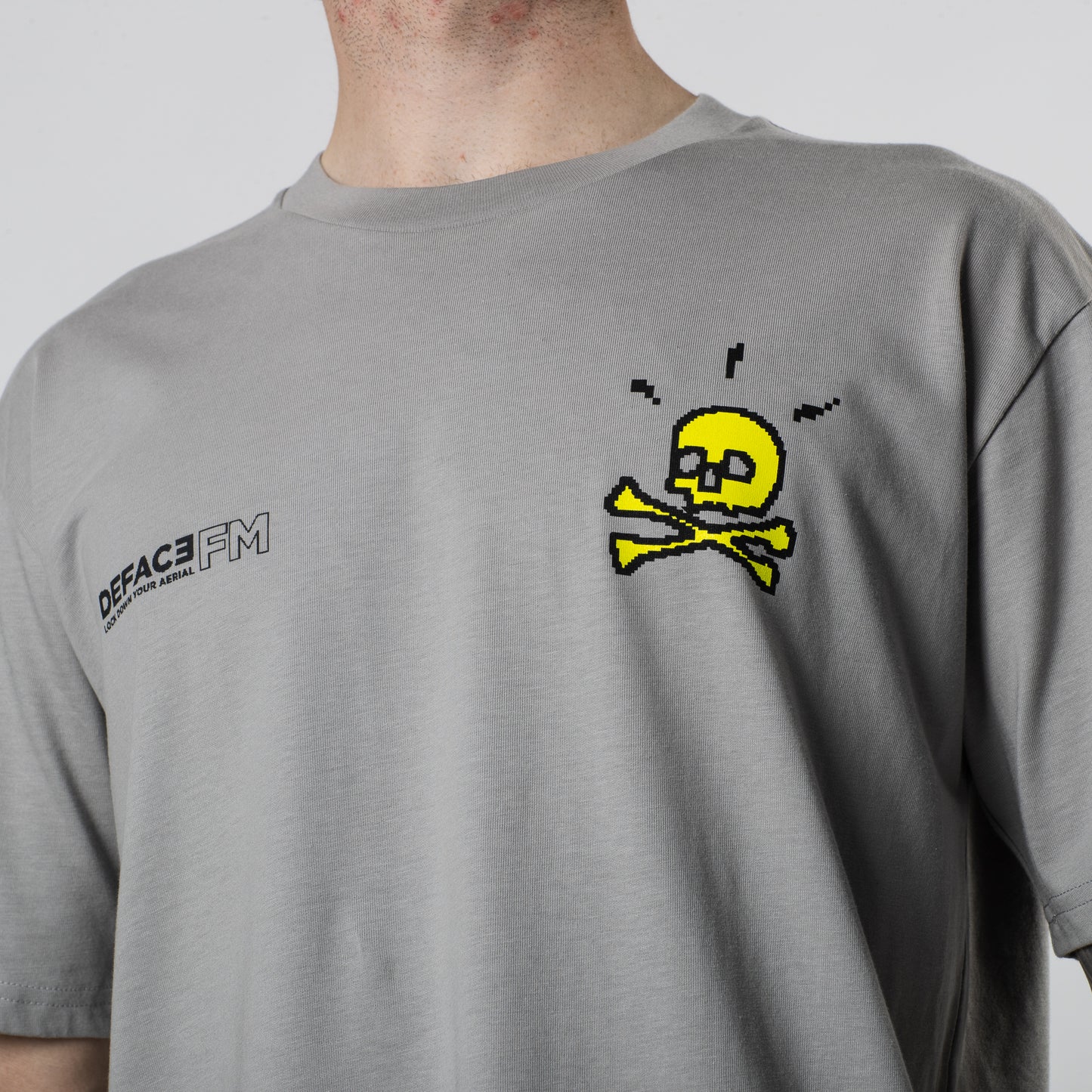 Deface FM Pile-on Tee (Storm)