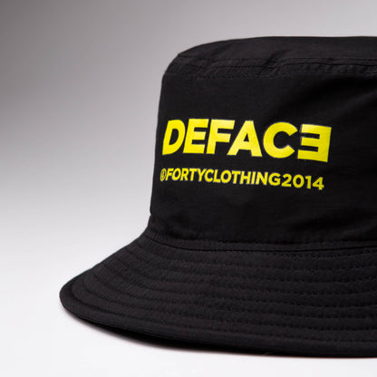 Ray Deface Bucket Hat (Black)
