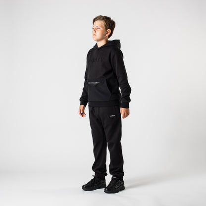 Jnr Latta Tech Jog Pant (Black)