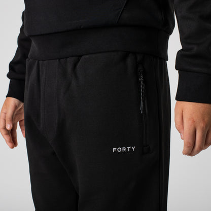 Jnr Latta Tech Jog Pant (Black)