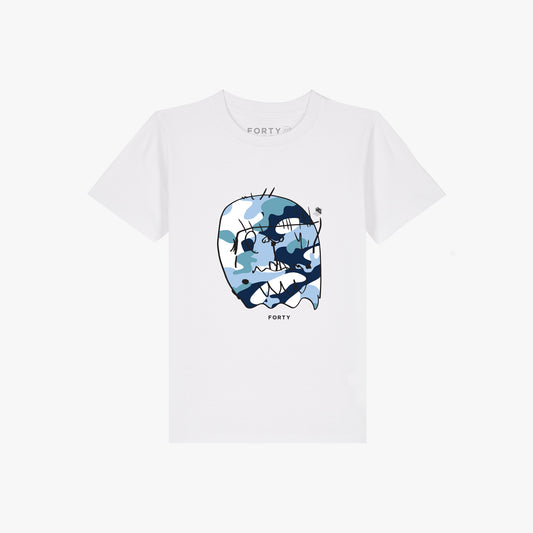 Jnr Benjamin Tee (Reflective Denim Blue)