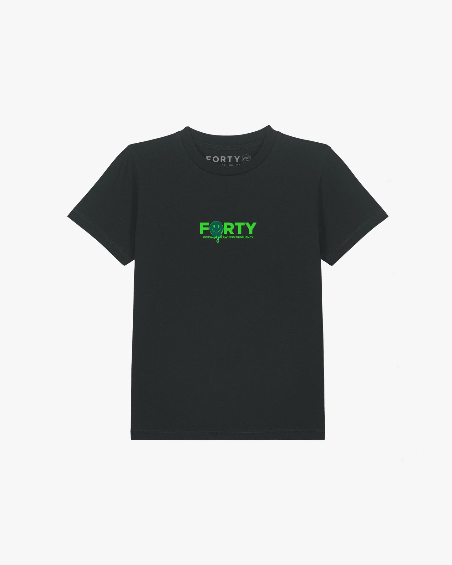 Junior Drop Tee (Black/Green)