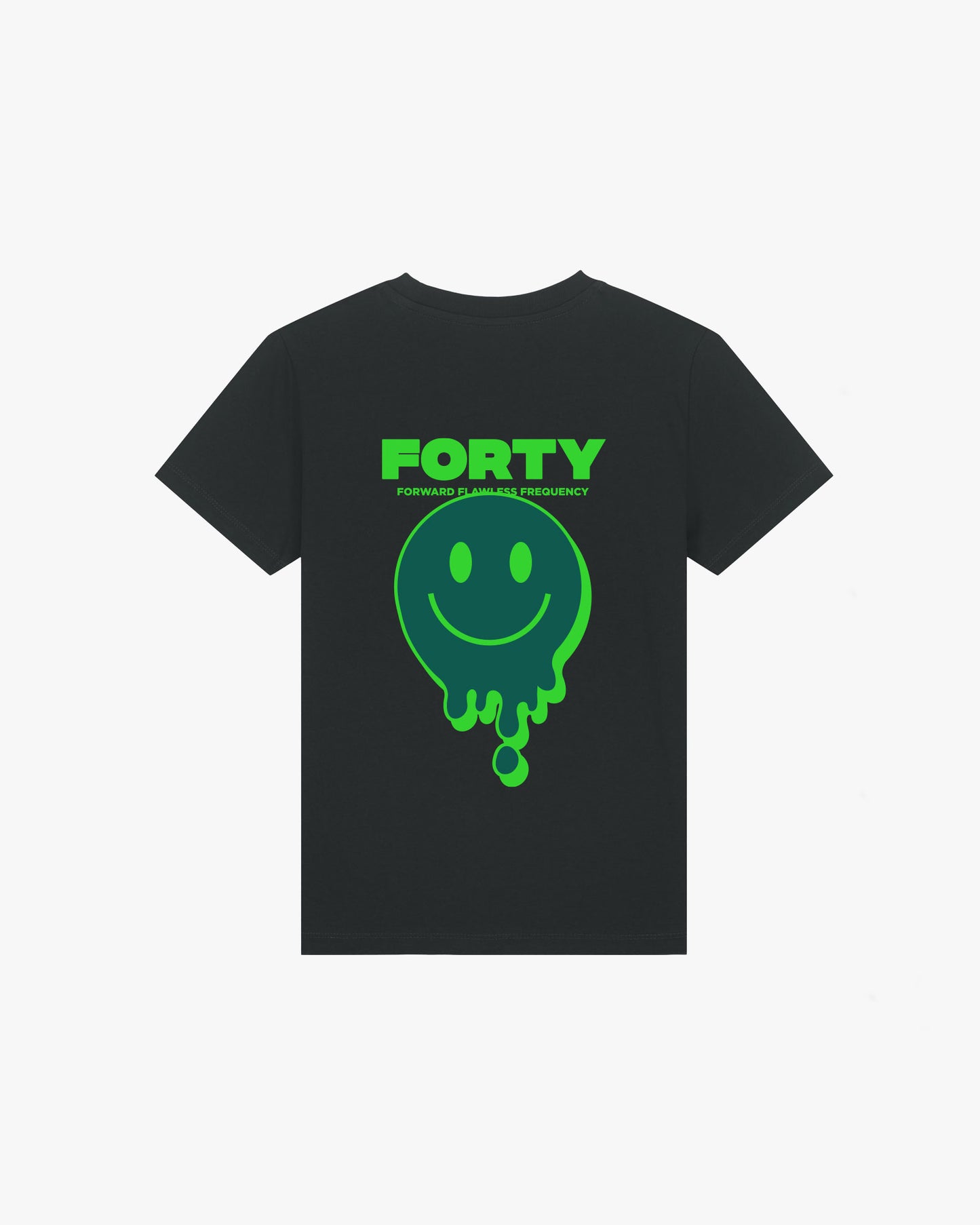 Junior Drop Tee (Black/Green)