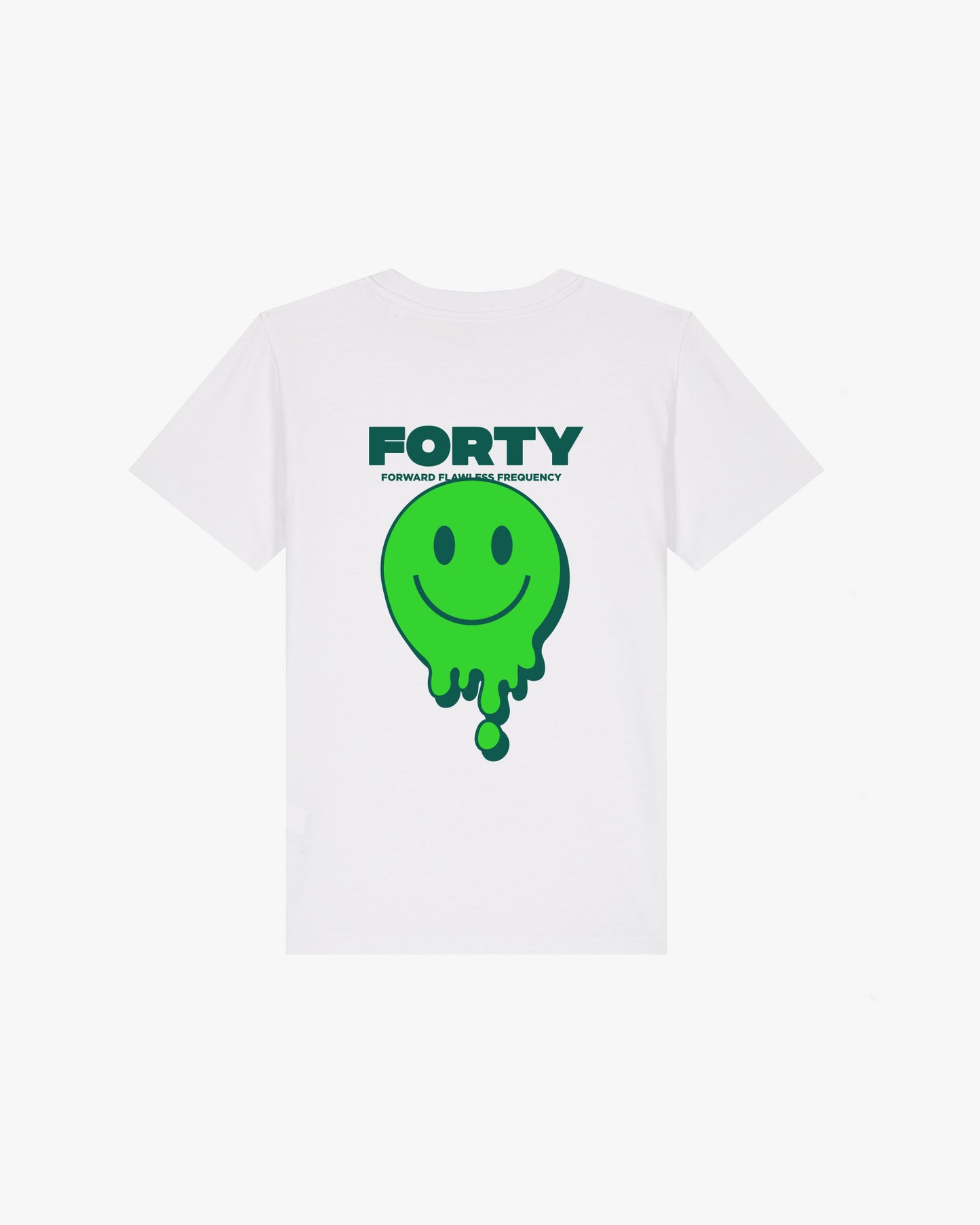 Junior Drop Tee (White/Green)