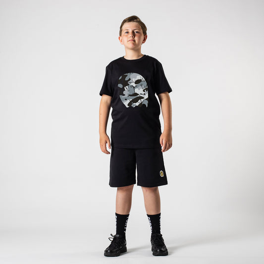 Junior Benjamin Tee (Black/Grey)