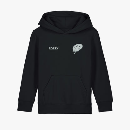 Junior Forty Drop Hoodie (Black/Grey)