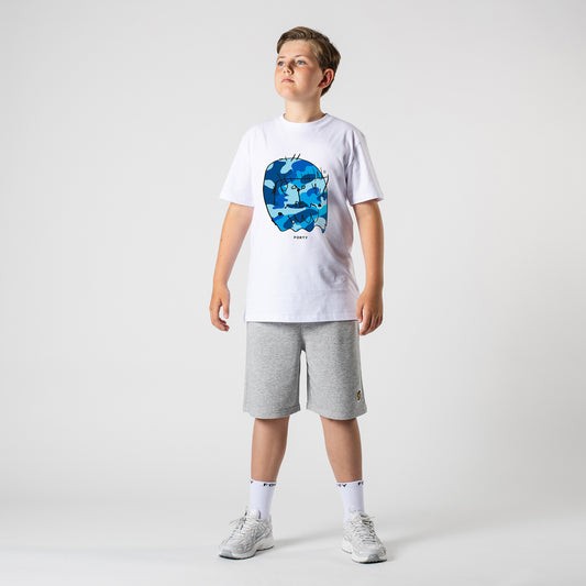 Junior Benjamin SS26 Tee (White/Blue)