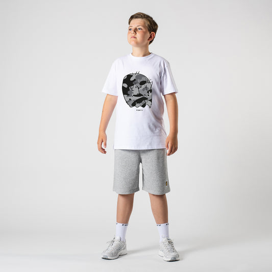 Junior Benjamin SS26 Tee (White/Grey)