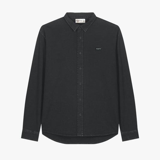 Essential Kelso Shirt (Black)