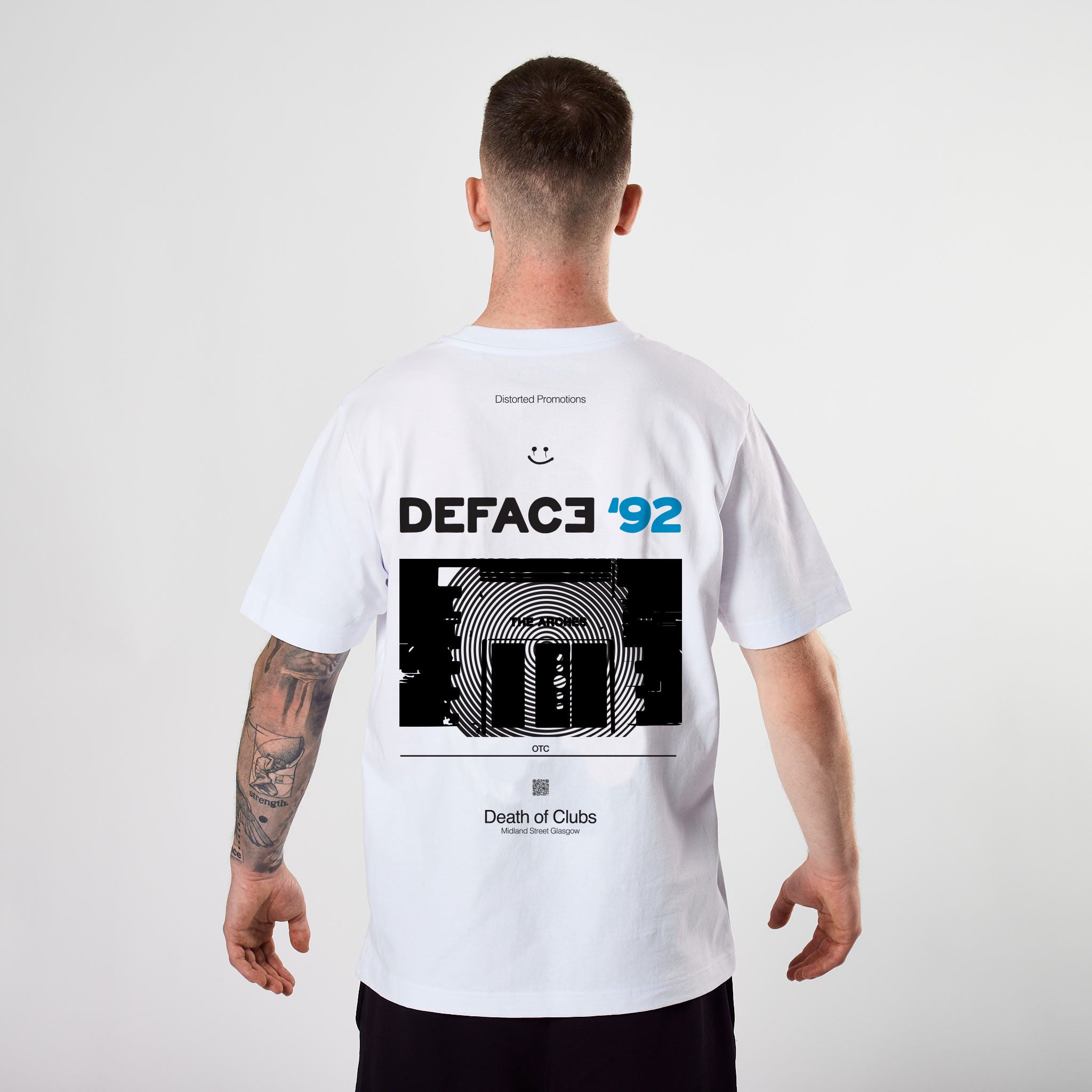 Deface Midland 92' Tee (White) – Forty Clothing