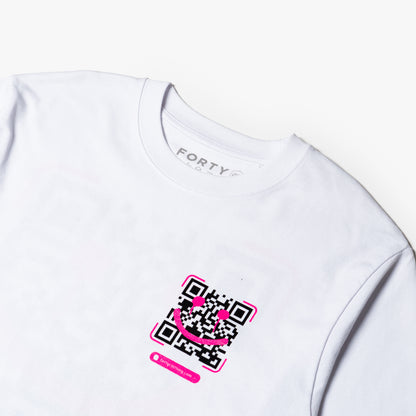 Cure Tee (White/Pink)