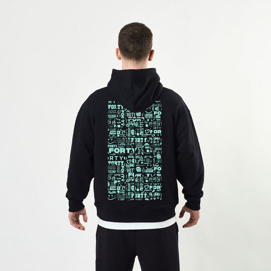 Lifestyle Murgatroyd Hoodie (Black/Mint)