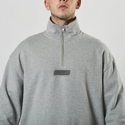 Lifestyle Murgatroyd 1/4 Zip Sweat (Grey)