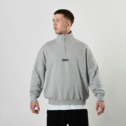 Lifestyle Murgatroyd 1/4 Zip Sweat (Grey)