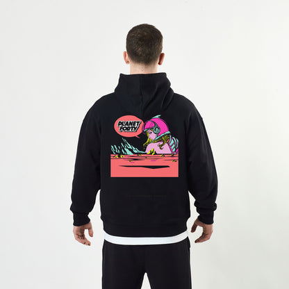 Lifestyle Arya Hoodie (Black/Coral)