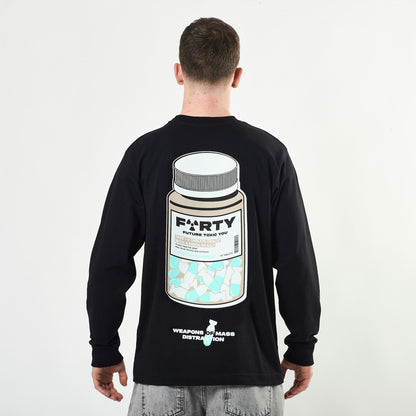 Lifestyle Pharm L/S Tee (Black/Mint)