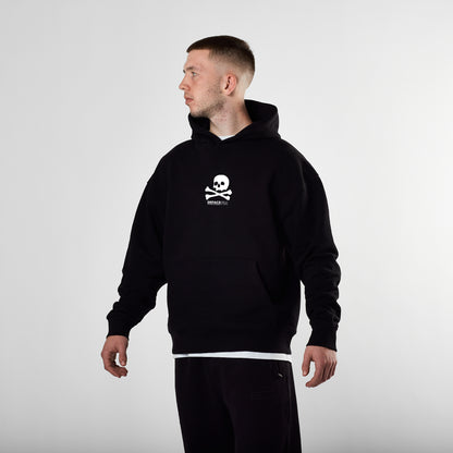 Deface Pirate Hoodie (Black)
