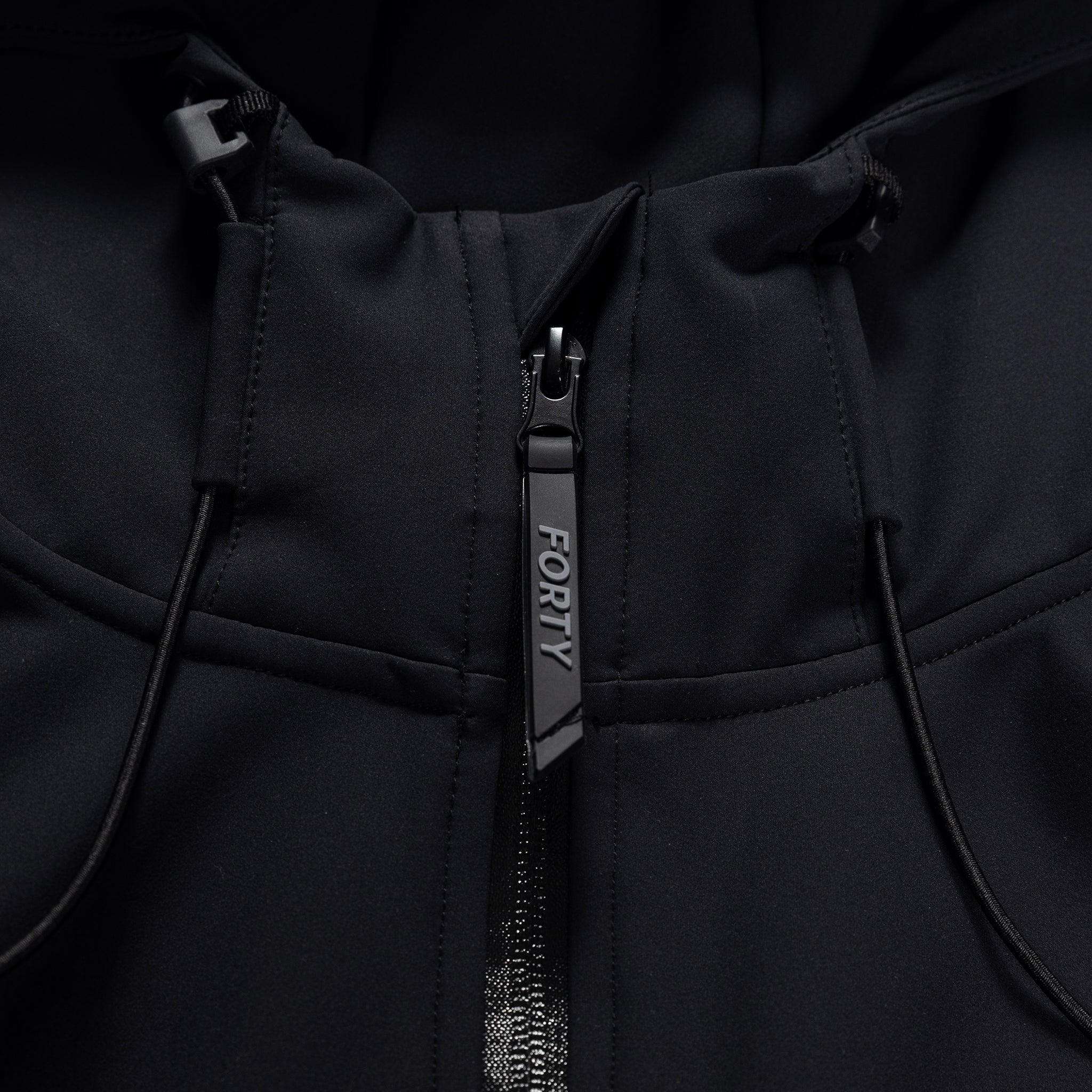 Sloan Tech Softshell Hooded Jacket (Black)