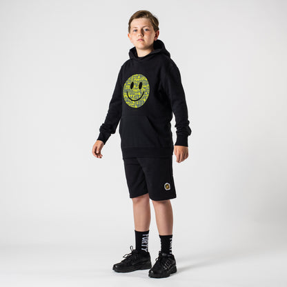 Junior Forty Smiley Hoodie (Black/Yellow)