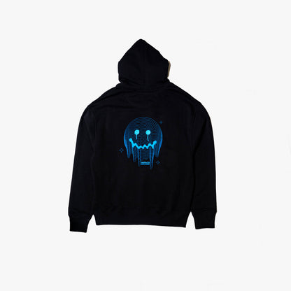 Deface TOPO Hoodie (Black/Electric)