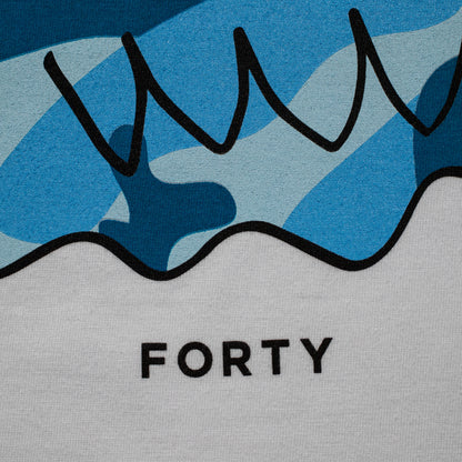 Essential Benjamin Tee (Reflective Azure)