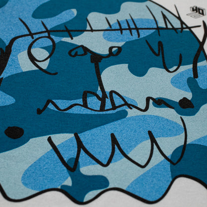 Essential Benjamin Tee (Reflective Azure)