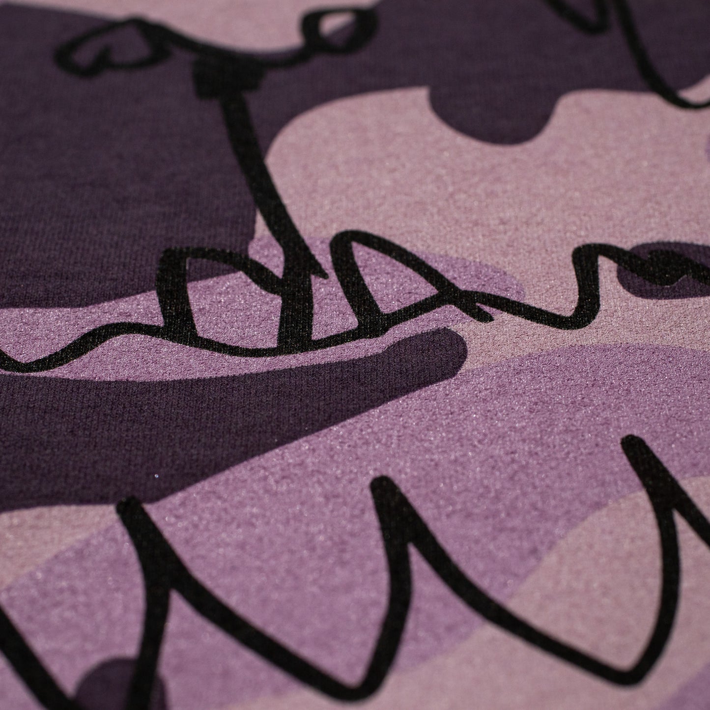 Essential Benjamin Tee (Reflective Violet)